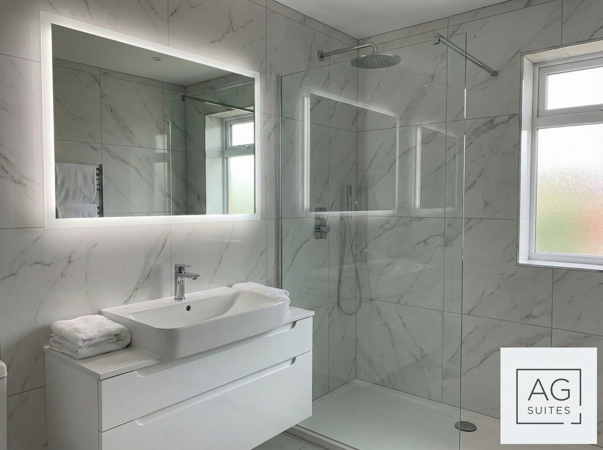 Naples Pearl Apartment bathroom